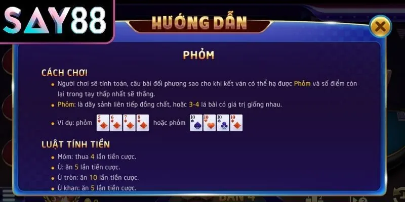 Luật chơi cơ bản giúp người mới nhanh chóng làm quen
